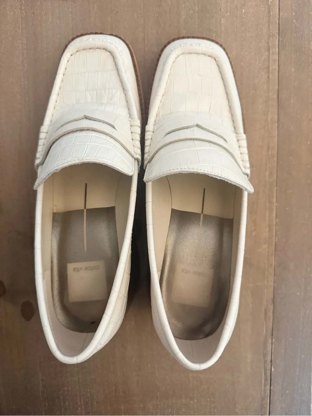 Dolce Vita croc embossed